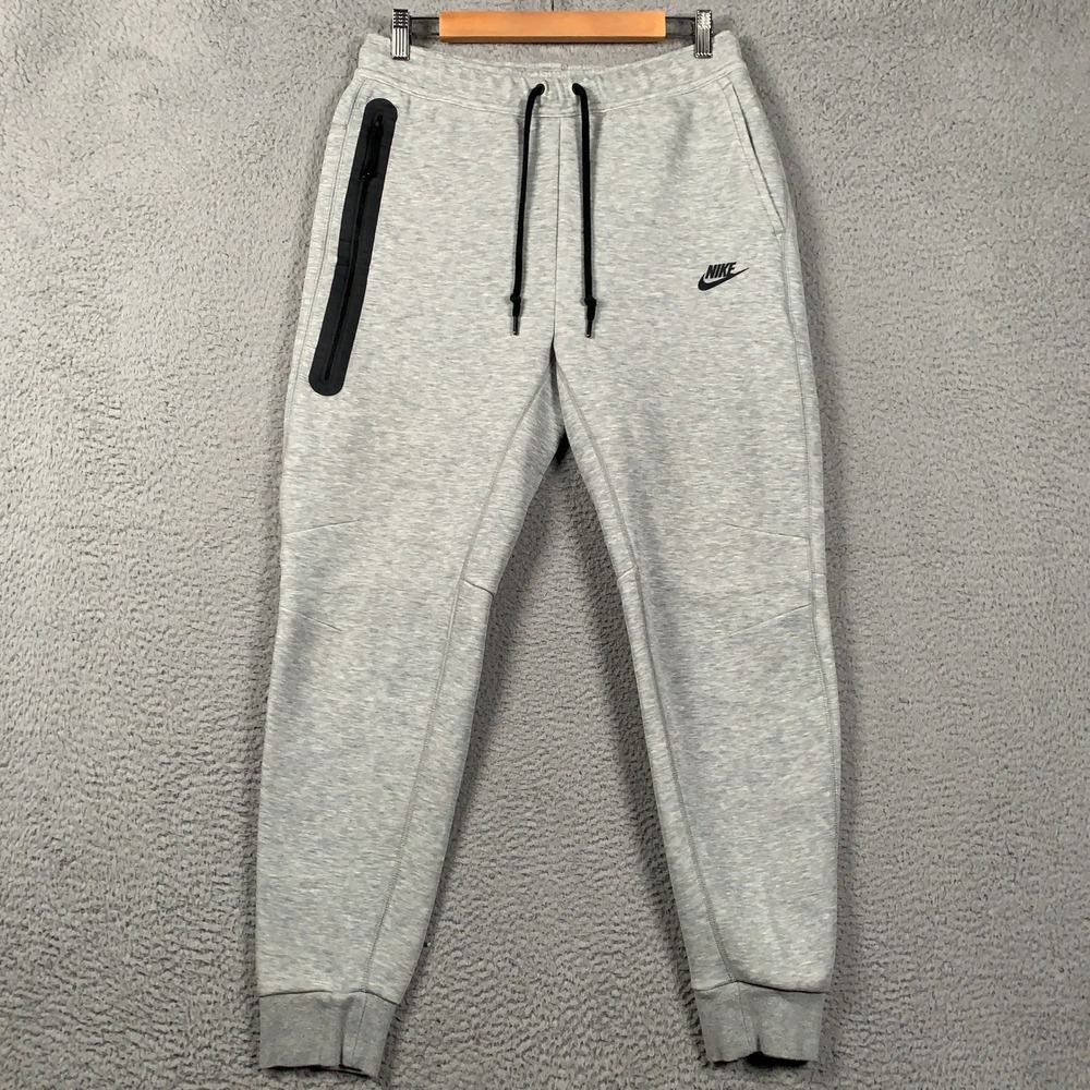 Nike Tech Fleece Jogger Pant Men's Medium Grey Sportswear Tapered Sweatpant Slim